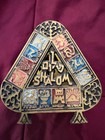 Jewish Triangle Napkin Holder 12 Tribes Sons Of Israel Brass Shalom 