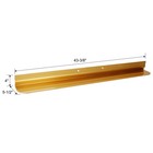 4ft Aluminum Concrete Screed Board Blade Power Trowel Tamper  blade Only 