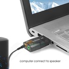 Usb 2 0 Sound Card External 5 1 Channel 3d Mic Speaker Virtual Audio Pc Adapter
