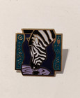 Zebra Multicolor Wild Animal Tack Pin 1992 Shopko