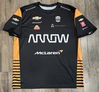 Indycar Shirt Mens Xl Jersey Pato O   ward Arrow Mclaren Black Orange Upf 50