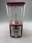 Vintage Northwestern 25   Gumball Machine Candy Vending Red Clear Globe