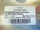 Waveform 600-6000mhz 4x4 Mimo Panel Antenna Kit For 4g Lte 5g Hotspots   Routers