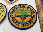 Florida Police Collectable Patch Set 5 Piece All New And Full Size