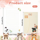 Writing Paper And Envelopes Set  36pcs Vintage Fresh Cute Cat Letter Stationery 