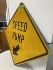 Road Traffic Street Sign Authentic  Speed Hump 11-12