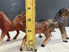 Set Of 3 Vintage Porcelain Horse Figurines Equestrian Collectible Japan