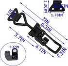 2 Or 4 Pack Heavy Duty Toggle Latch Clamp  1320lbs 4003 Latch-style Toggle Clamp