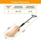 Pair Boot Stretcher Shoe Shaper Wooden Western Cowboy Boot Tree Expander For Men