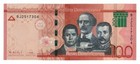 Dominican Republic 100 Pesos  2023  - Sanchez  Duarte   Mella p-190i  B728e Unc