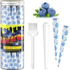72 Pack King Size Pre Rolled Cones Fruit Flavored With Built In Tips Airtight