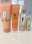 Clinique Moisture Surge Bundle 6pc New  Serum  100h  Lip Tx  Spray  Cleanser