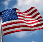 3  X 5  Ft  Usa American Flag Nylon Heavy Duty Embroidered Stars New