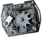 25 Cent A a Pn95 Northwestern Super 60 Gumball Candy Vending Machine Coin Mech