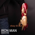 Iron Man Mk42 1 1 Wearable Arm Gauntlet Led Palm Light Cosplay Gloves Prop New
