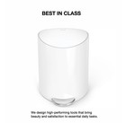Simplehuman Semi-round Step Can  6l   1 6 Gallon Bathroom Trash Can  Liner