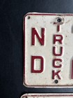 1939 North Dakota License Plate Set Pair Truck 29-352