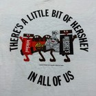 Vintage 90s Hershey Krackel Reese s Kisses Graphic Promo T-shirt Youth - Medium