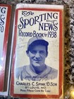 Lot Of 3 Sporting News Record Books  1935  1938  1940