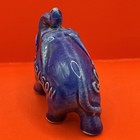 Rare 1950s Morton Pottery Ceramic Political Blue Elephant -  g o p      carlson 