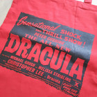  dracula  Film Poster Black On Red Tote Bag