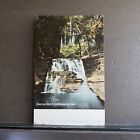 Havana Glen Whispering Falls Ny New York Waterfall Und Vintage Antique Postcard