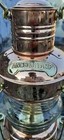 14  Brass   Copper Anchor Oil Lamp Antique Maritime Ship Lantern Boat Light Chri