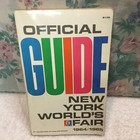 Vintage 1964 New York World s Fair Lot  Tickets  Maps And Guides  20  Items Read