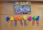 Vintage Lisa Frank Accessories - 8  totally Cool   Paper Clips And 25 Stamps