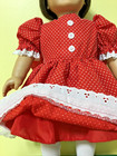 18-inch Doll Clothes Will Fit American Girl Type Dolls Handmade Dress Set