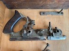 Rare Early Type 1 Stanley No 55 Plane Set Original Chestnut Box   1880s Catalog