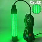 900000000lumen 12v 126 Led Green Underwater Fishing Light Lamp Fish Attract 5m