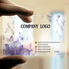 100pvc Business Cards Customize Pictures Text Logo Suitable Offices Distributors