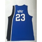 Retro Vintage Derrick Rose   23  25 Simeon Memphis Basketball Jersey Embroidery