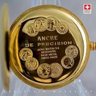 Swiss 14g New 17 Jewels Incabloc Gold-plated Case Pocket Watch Unitas 6498