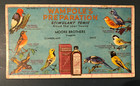 Early 1900 s Vintage Ink Blotter With Birds Identification No  6
