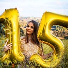 40in Large Gold Number Balloon 1 Aluminum Foil Mylar Big Number Balloon 09