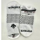 Bombas Women s Tri-block Marl Ankle Socks Medium 3 Pairs Nwot