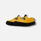 The North Face Men s Gold Black Slip-on Nuptse Mules Slippers Shoes Size 11