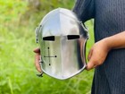 Barbuta Helmet   Medieval Knight Armor 18g Mild Steel Helmet Larp Christmas Gift