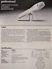 Vintage 1980 s Shure Sm-63 Dynamic Microphone Low Z W Accessories E v 635a   3