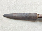 19c Antique Iron Spear Head Original Old Collectible 12 25  Long Sp152