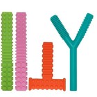 Sensory Chew Toys 4 Pack Silicone Chew Tubes Teething Sticks Autism Adhd Spd