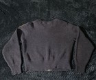 Vintage Navy Blue Us Mail Postal Service Made In Usa Zip Up Sweater Size  m-l 