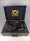 Vinyl Record Player Bluetooth Turntable 3-speed Suitcase Portable Vintage Look