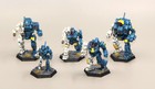 Battletech House Steiner Lyran Guard Lance - Painted