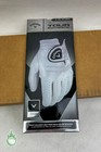 New Callaway Tour Authentic Men Left Cabretta Leather Small White Golf Glove
