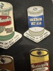 Standard Dry Ale Schaefer Ultica Club Rheingold Brewery Lapel Hat Beer Can Pin