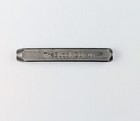 6mm Barbell Metal Punch Design Stamp Silversmithing Metalsmithing Jewelry Makin