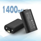 1 2pcs 1400mah Rechargeable Battery Replacement For Xbox One Wireless Controller